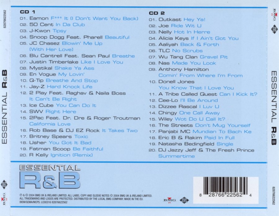 essential rnb summer 2004 b