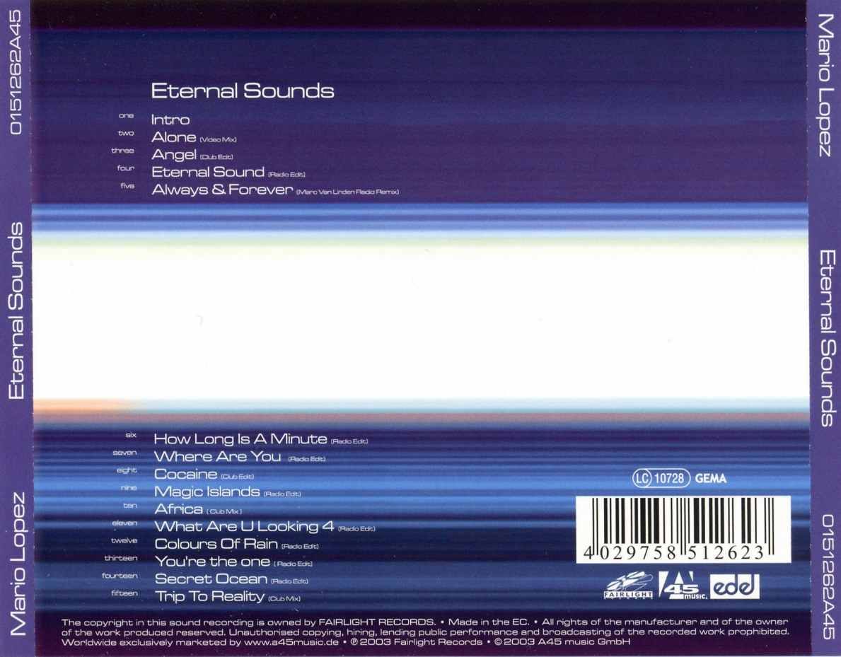 eternal sounds mario lopez 