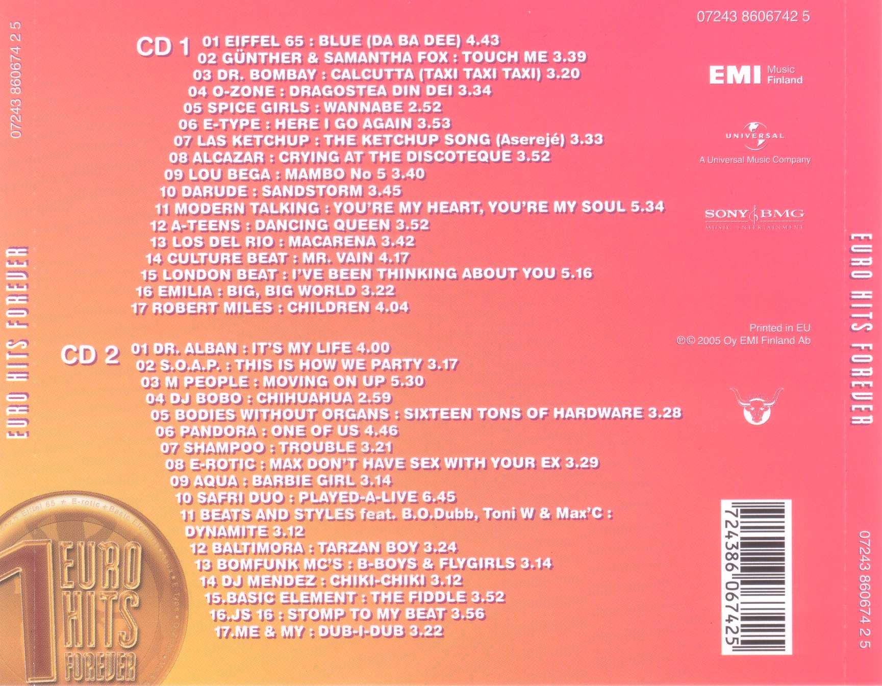 euro hits forever  vol 1 b