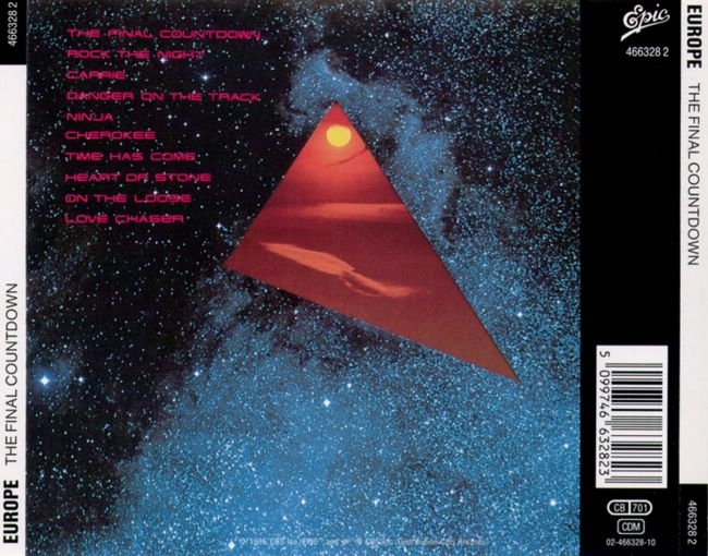 europe  the final countdown b