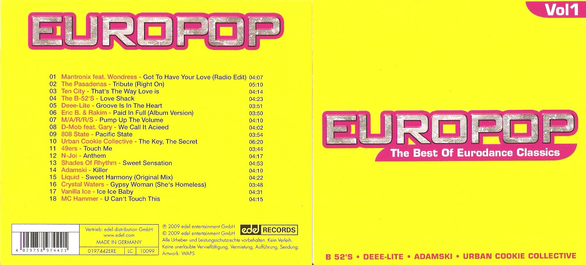 europop vol 1 49ers  