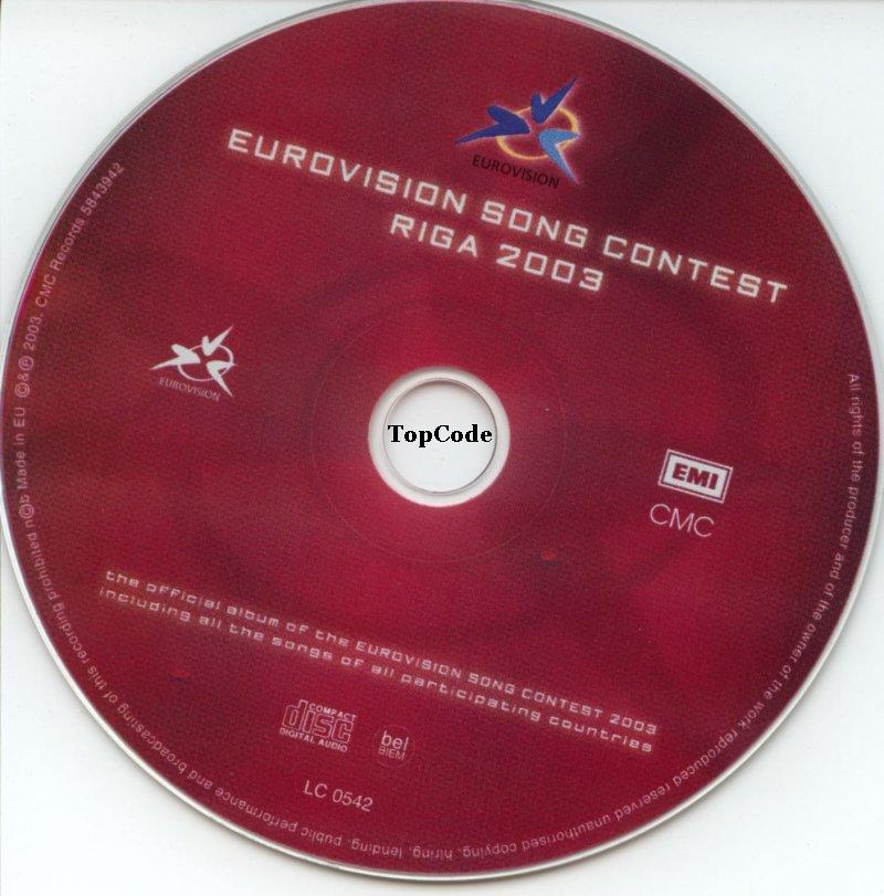 eurovision song contest riga 2003 cd