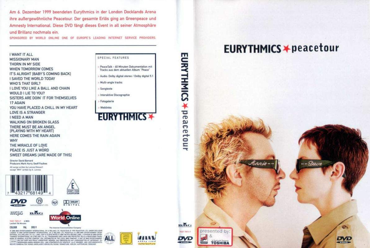 eurythmics  peacetour Full