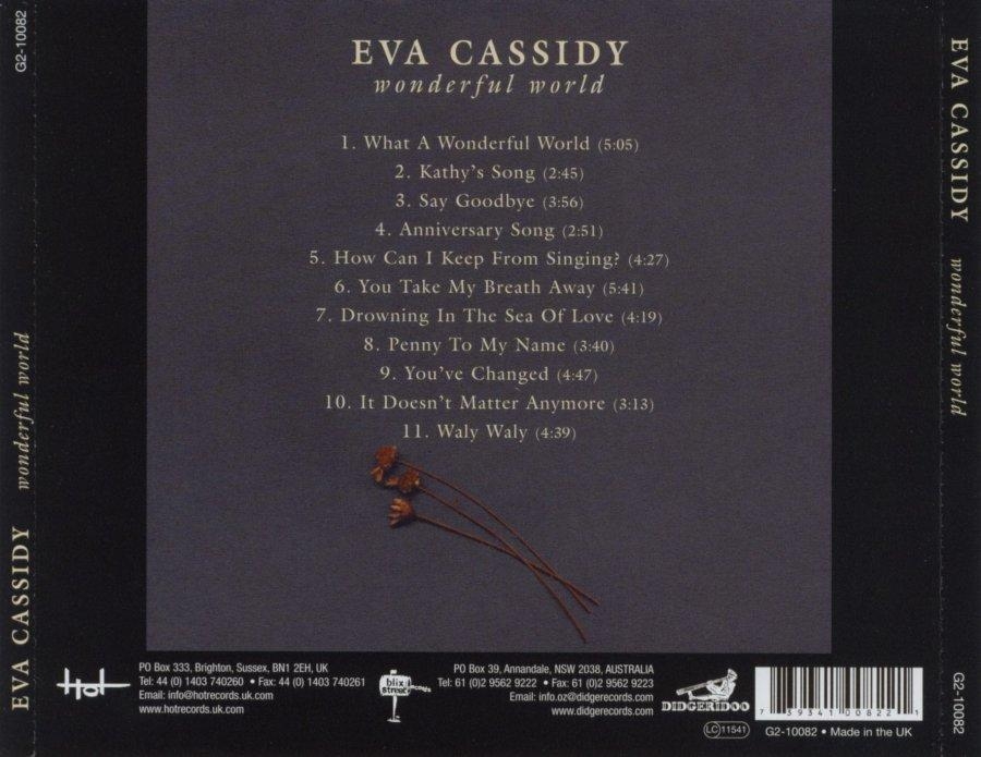 eva cassidy  wonderful world b