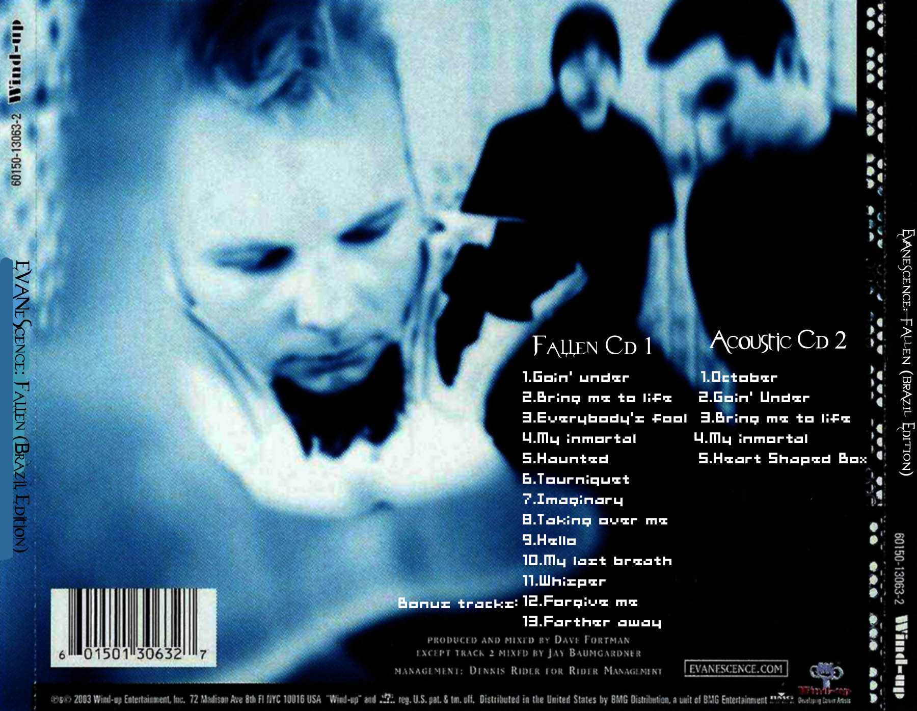 evanescence  fallen brazil edition b