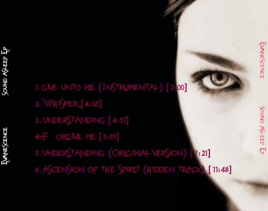 evanesence  sound asleep ep b