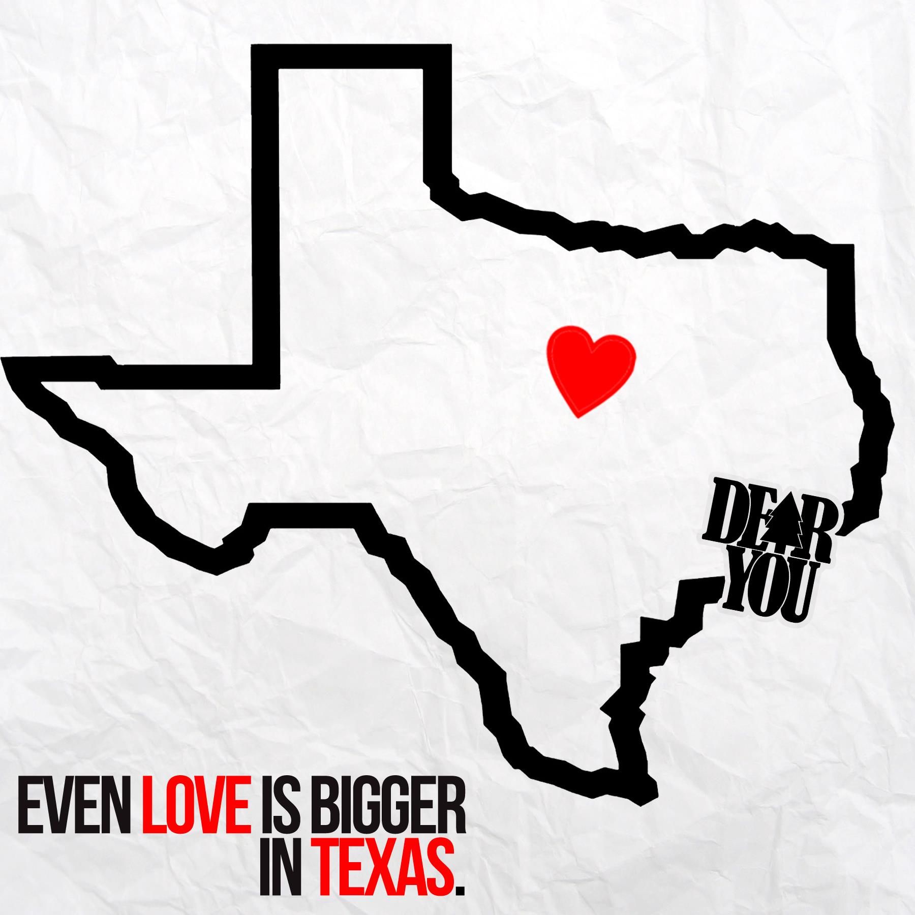 even love is bigger dear you 