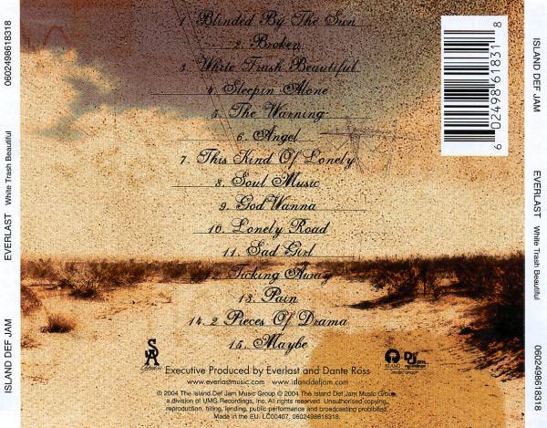 everlast  white trash beautiful b