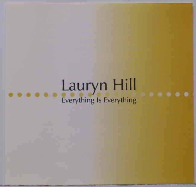 everything is everyt lauryn hill  