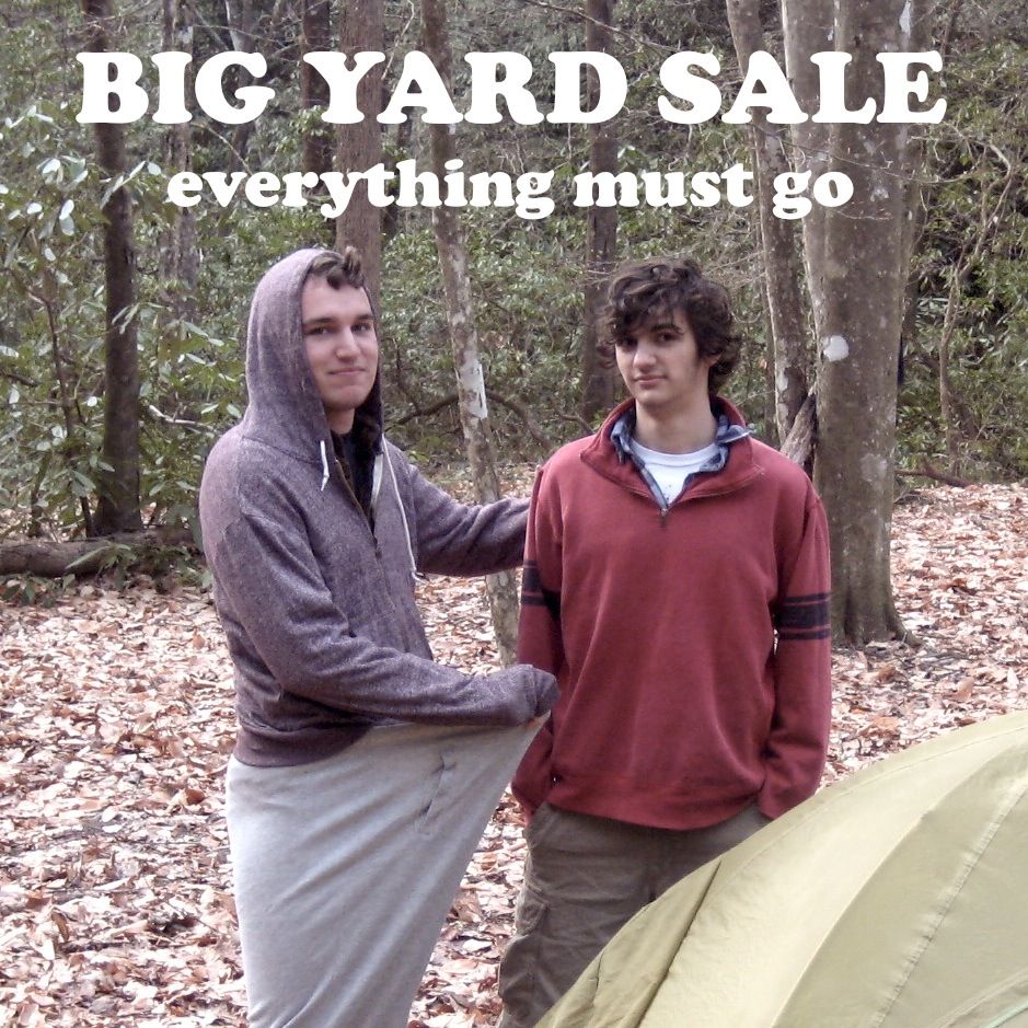 everything must go big yard sale 