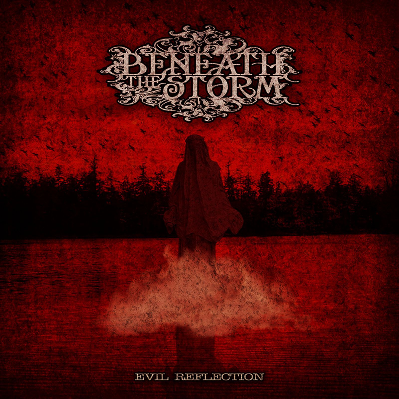 evil reflection beneath the storm 