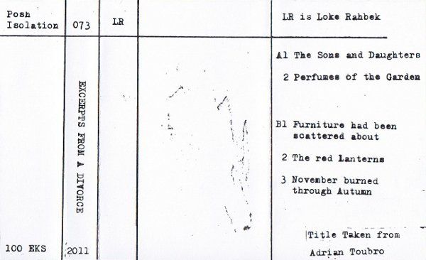 excerpts from a divo lr  