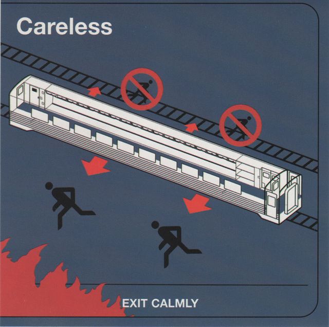 exit calmly careless 