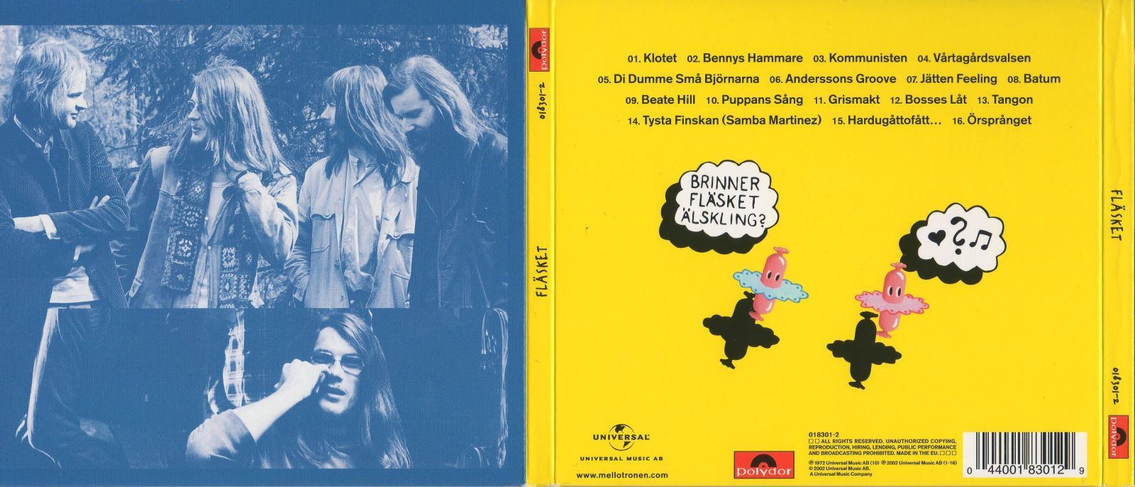 flasket flasket brinner 