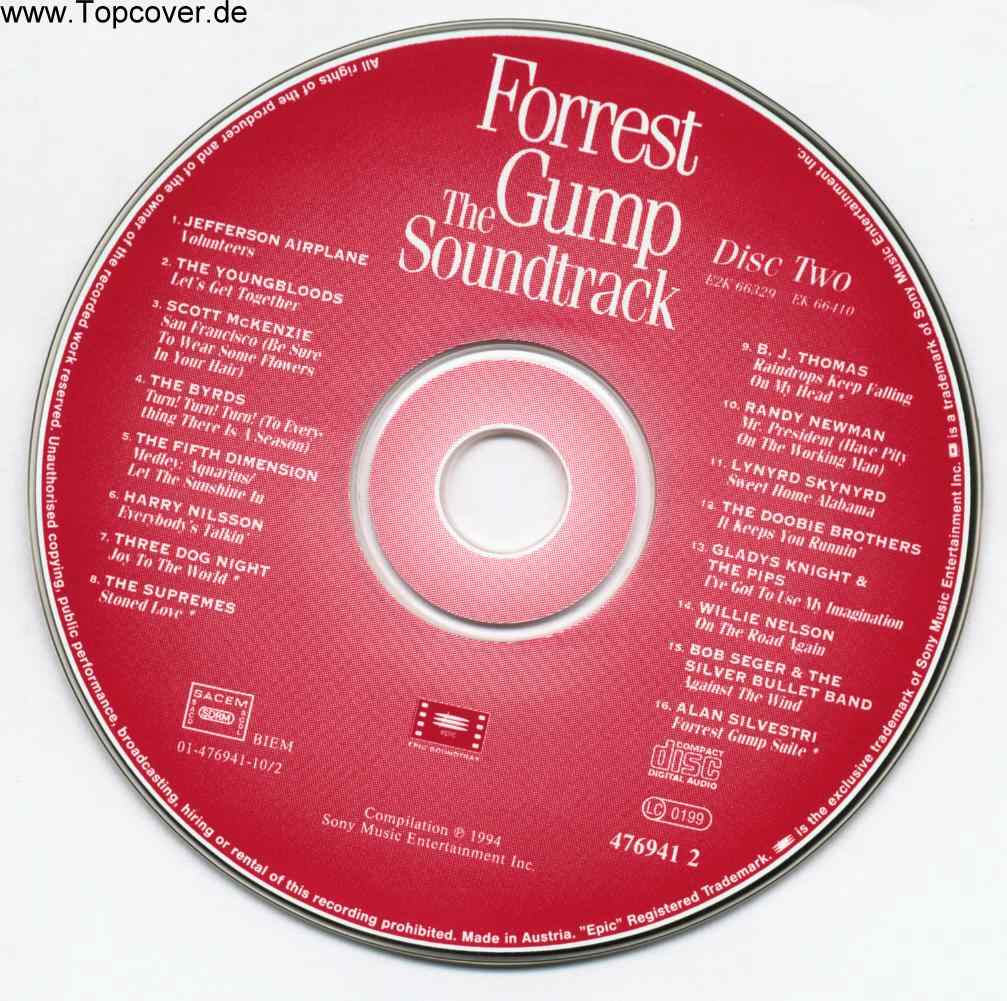 forrest gump soundtrack cd2