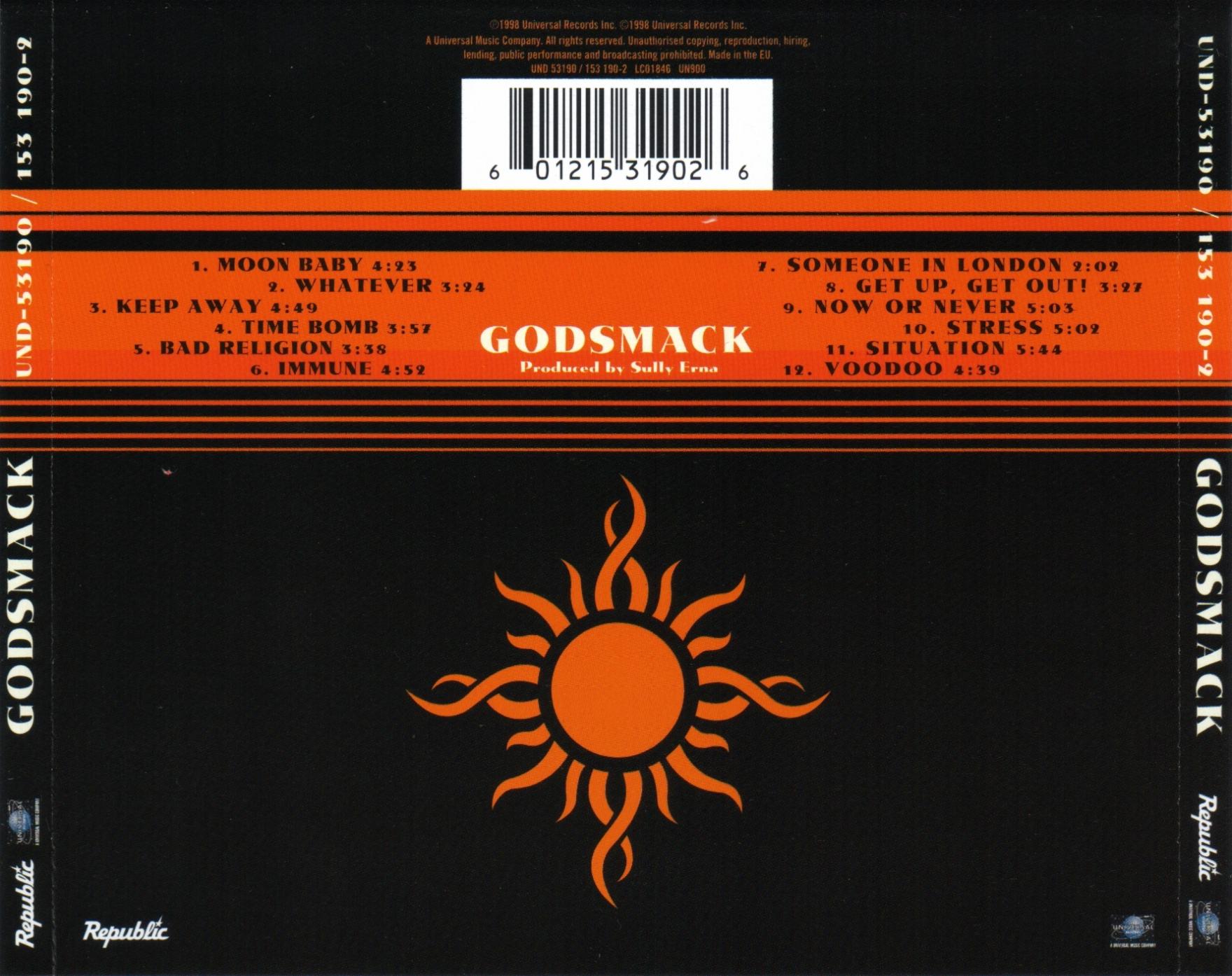 Godsmack Godsmack back.