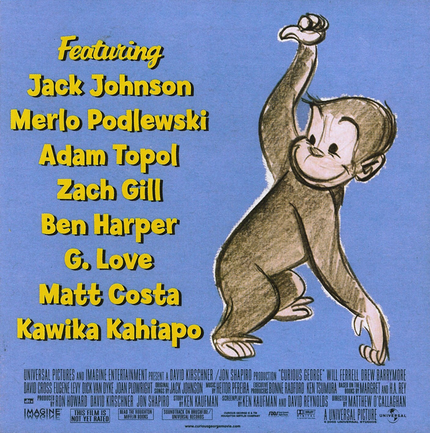 Jack Johnson  Sing A Longs And Lullabies For The Film  Curious George  frontinside 