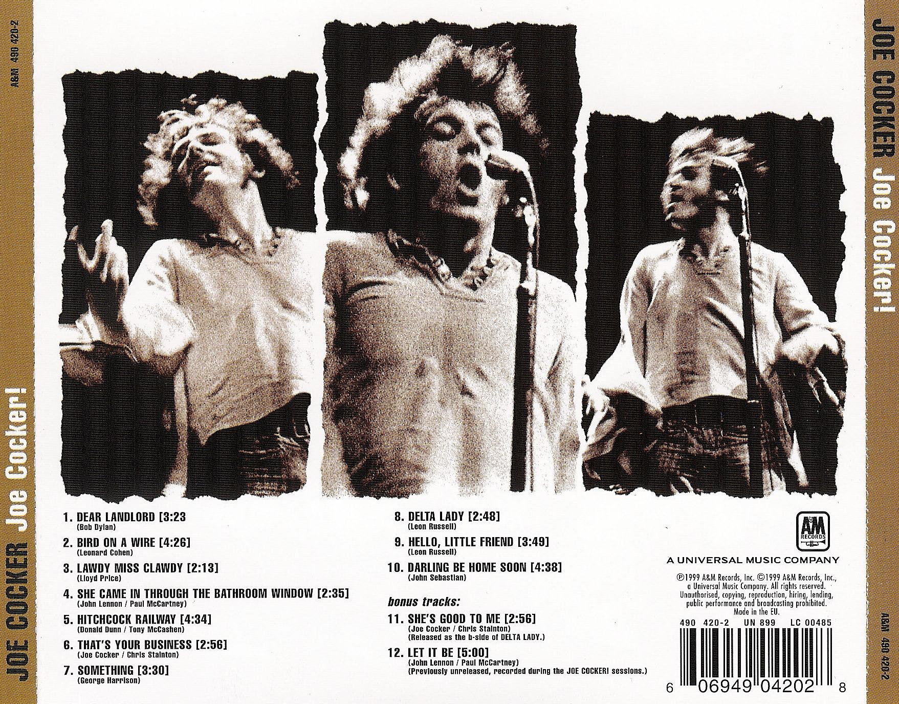 Joe Cocker  Joe Cocker21 12 Track back 
