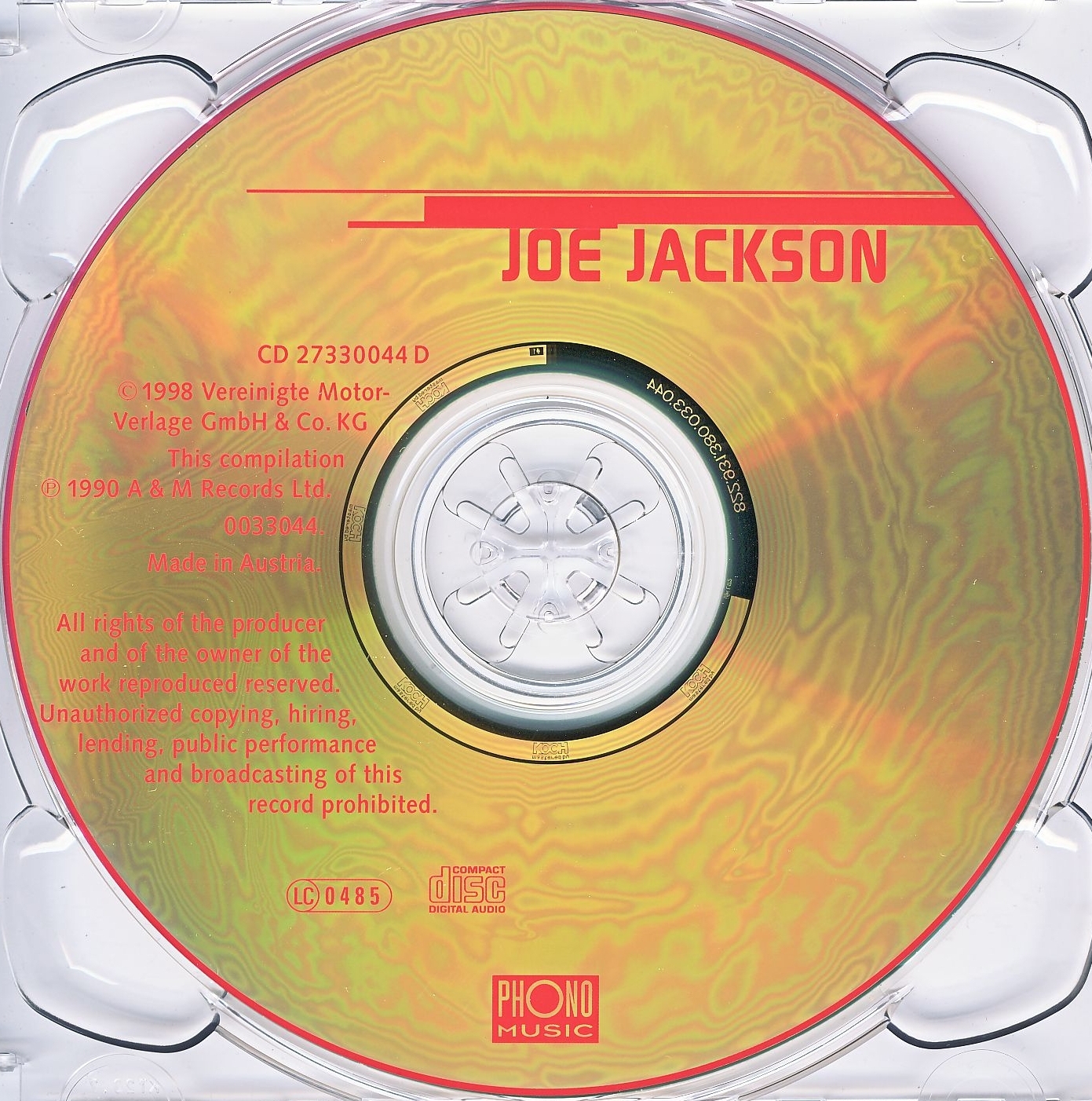 Joe Jackson  Stepping Out The Very Best Of cd 