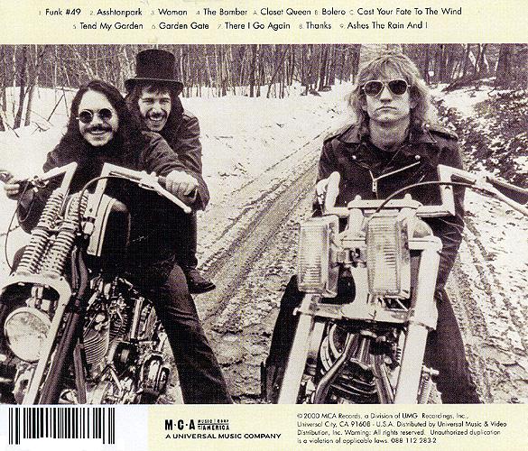 James Gang Rides Again B Cd Covers Cover Century Over