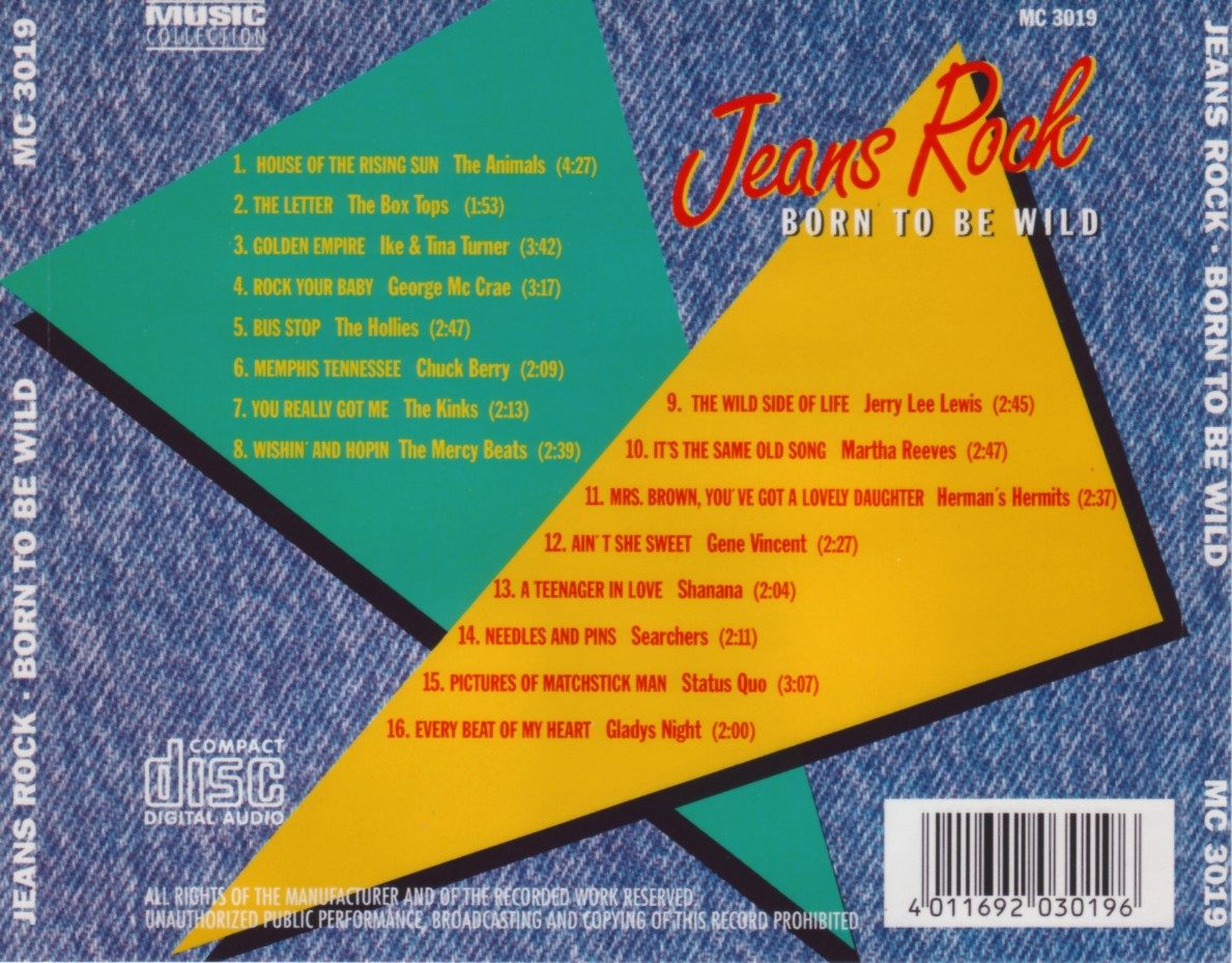 jeans rock  born to be wild b