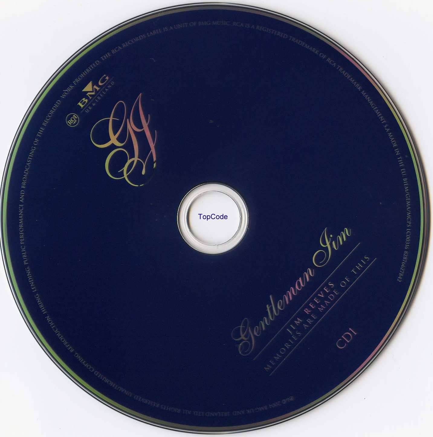 jim reeves  memories are made of this cd1