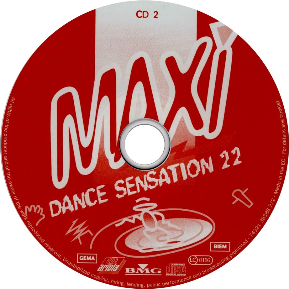 Maxi Dance Sensation Vol 22 Cd2 CD Covers Cover Century Over 1 Maxi Dance Sensation Vol 22 Cd2 CD Covers Cover Century Over 1