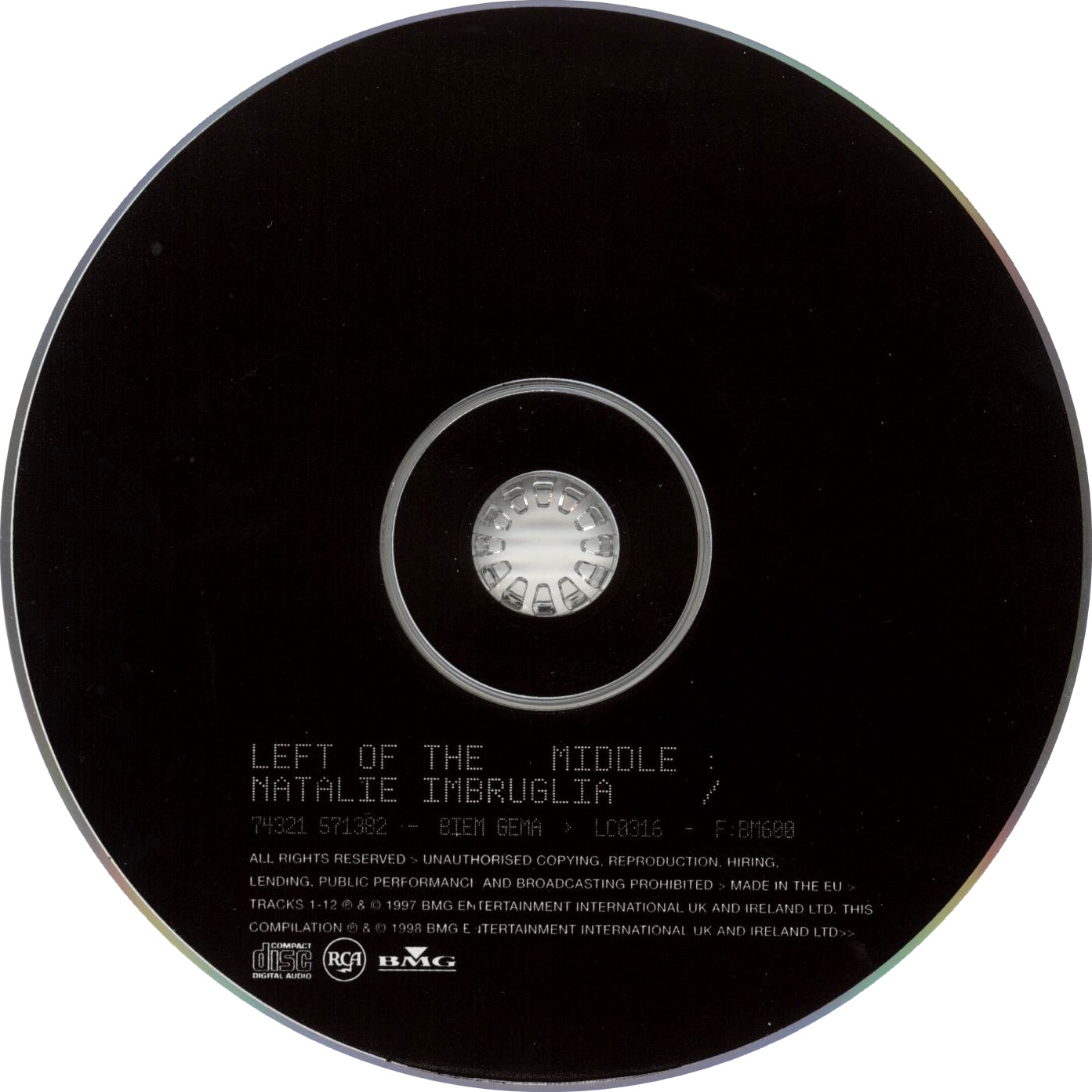 Natalie Imbruglia  Left Of The Middle cd 
