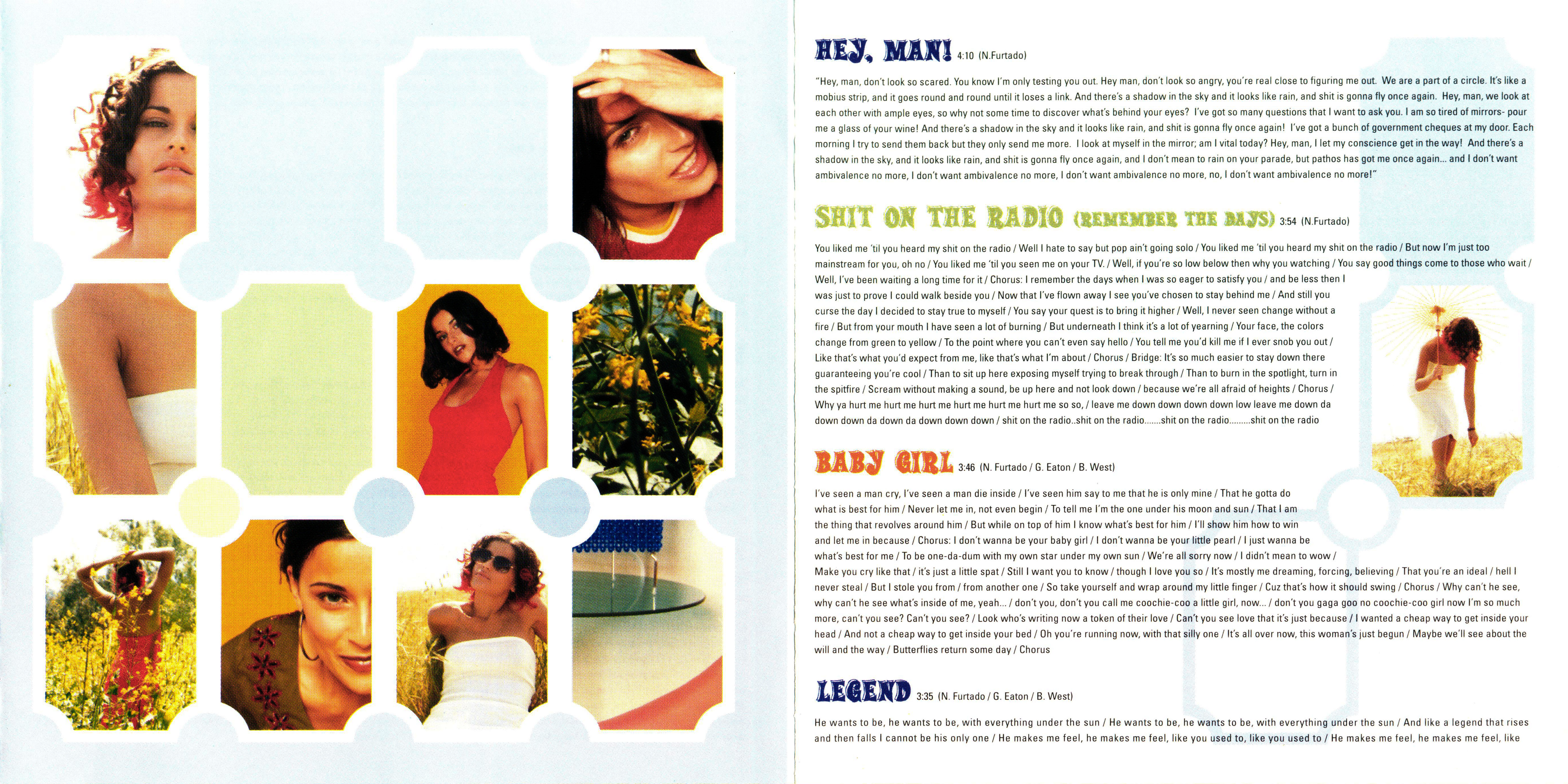 Nelly Furtado  Whoa2C Nelly21 13 Tracks booklet5 