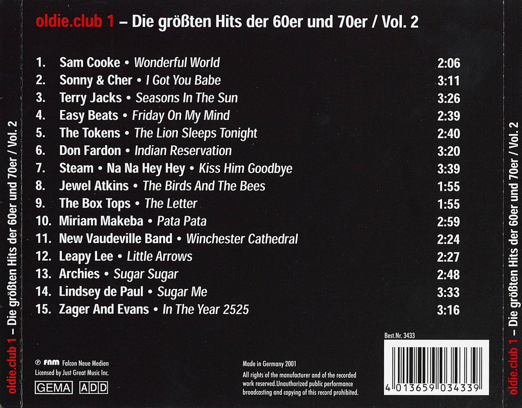 oldie club 01  volume 02 b