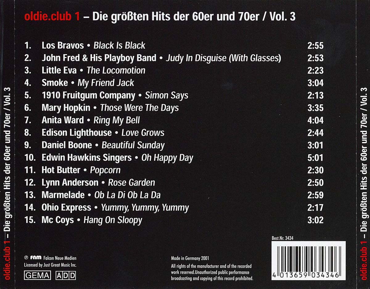 oldie club 01  volume 03 b