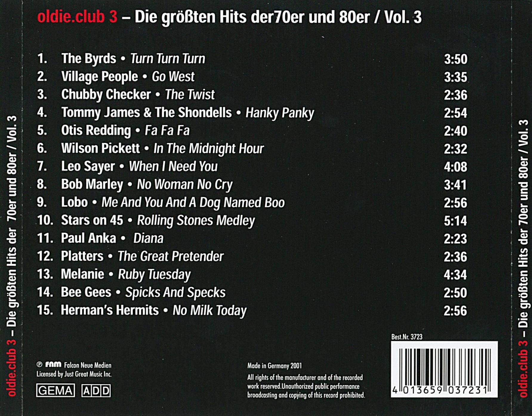 oldie club 03  volume 03 b