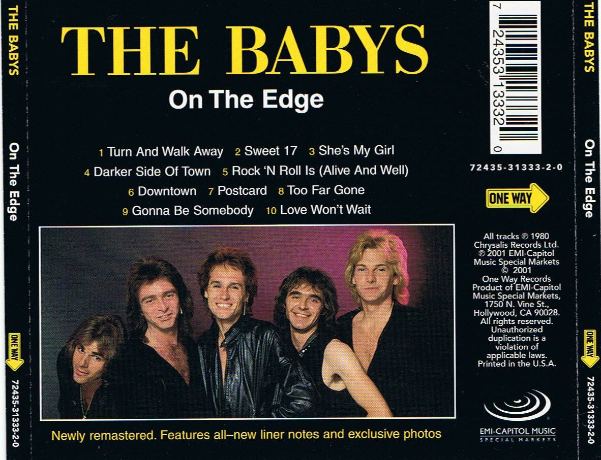 on the edge the babys 