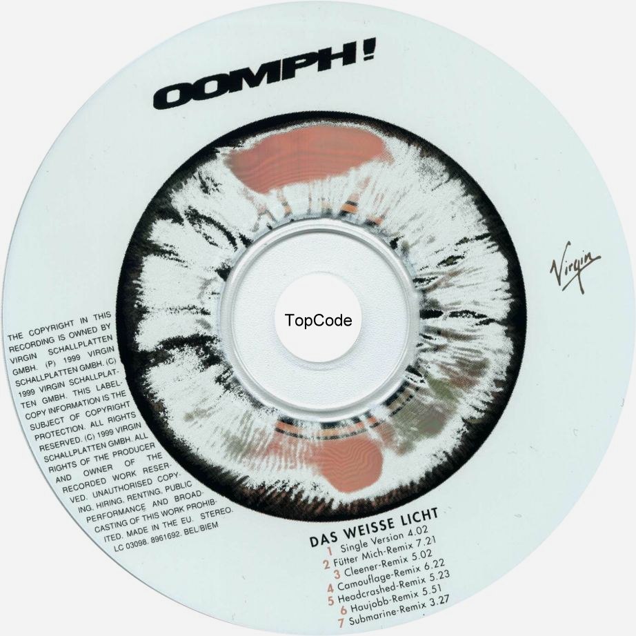 oomph  das weisse licht cd