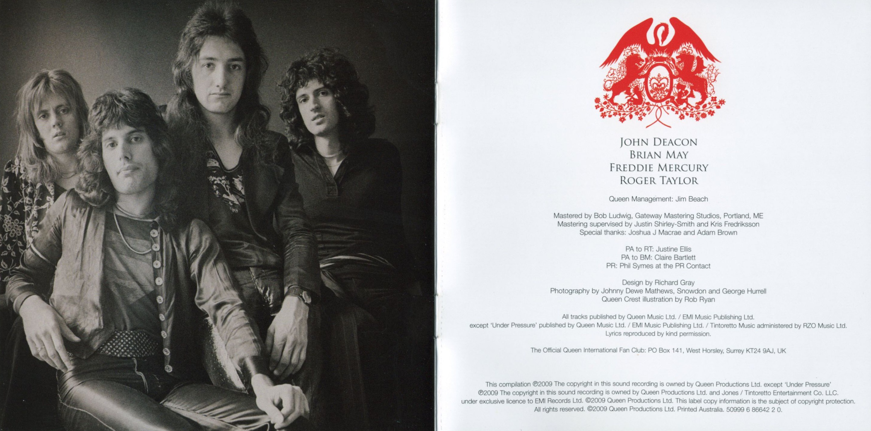 Queen  Absolute Greatest booklet4 