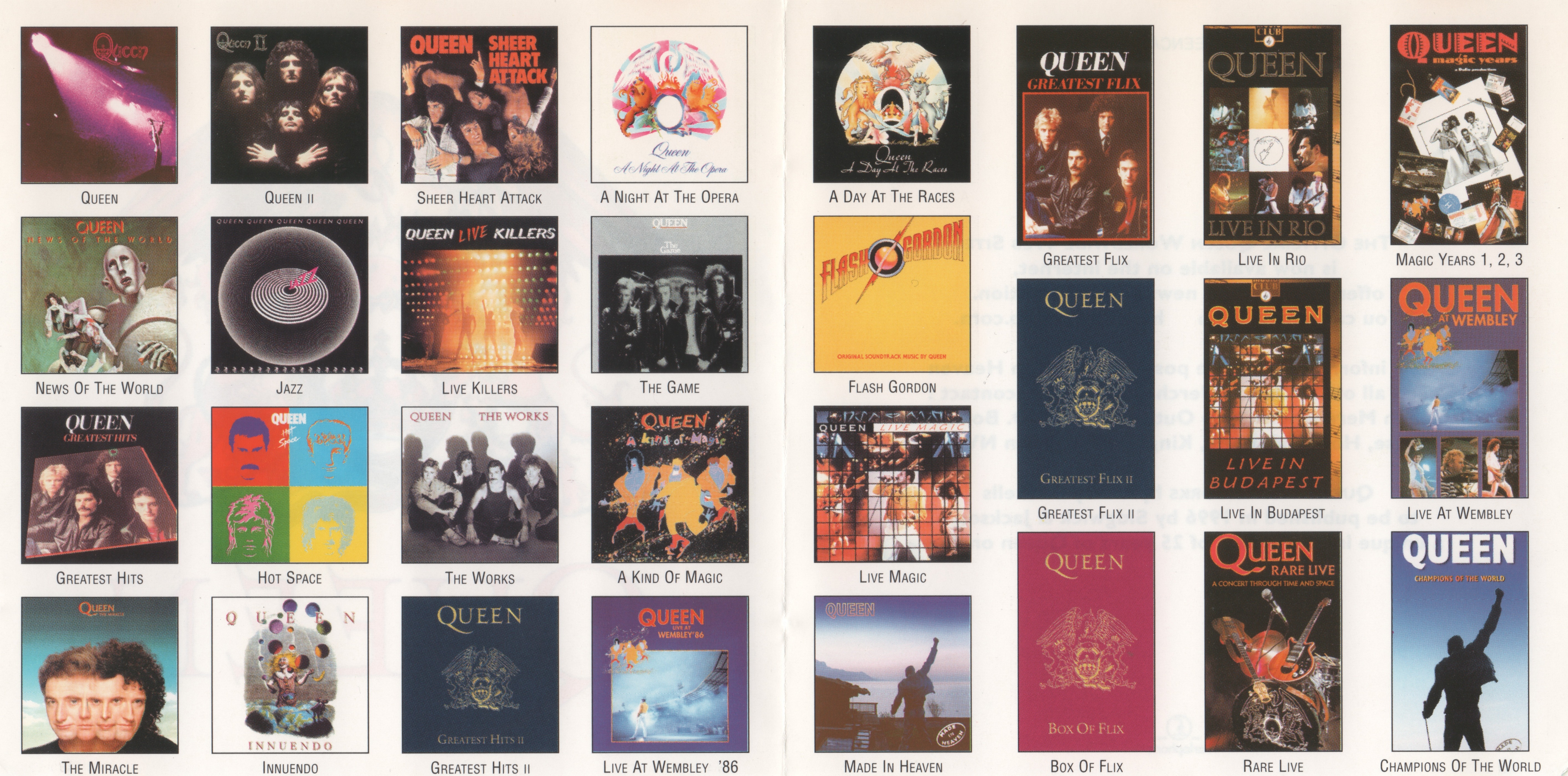 Queen  Greatest Hits booklet2 