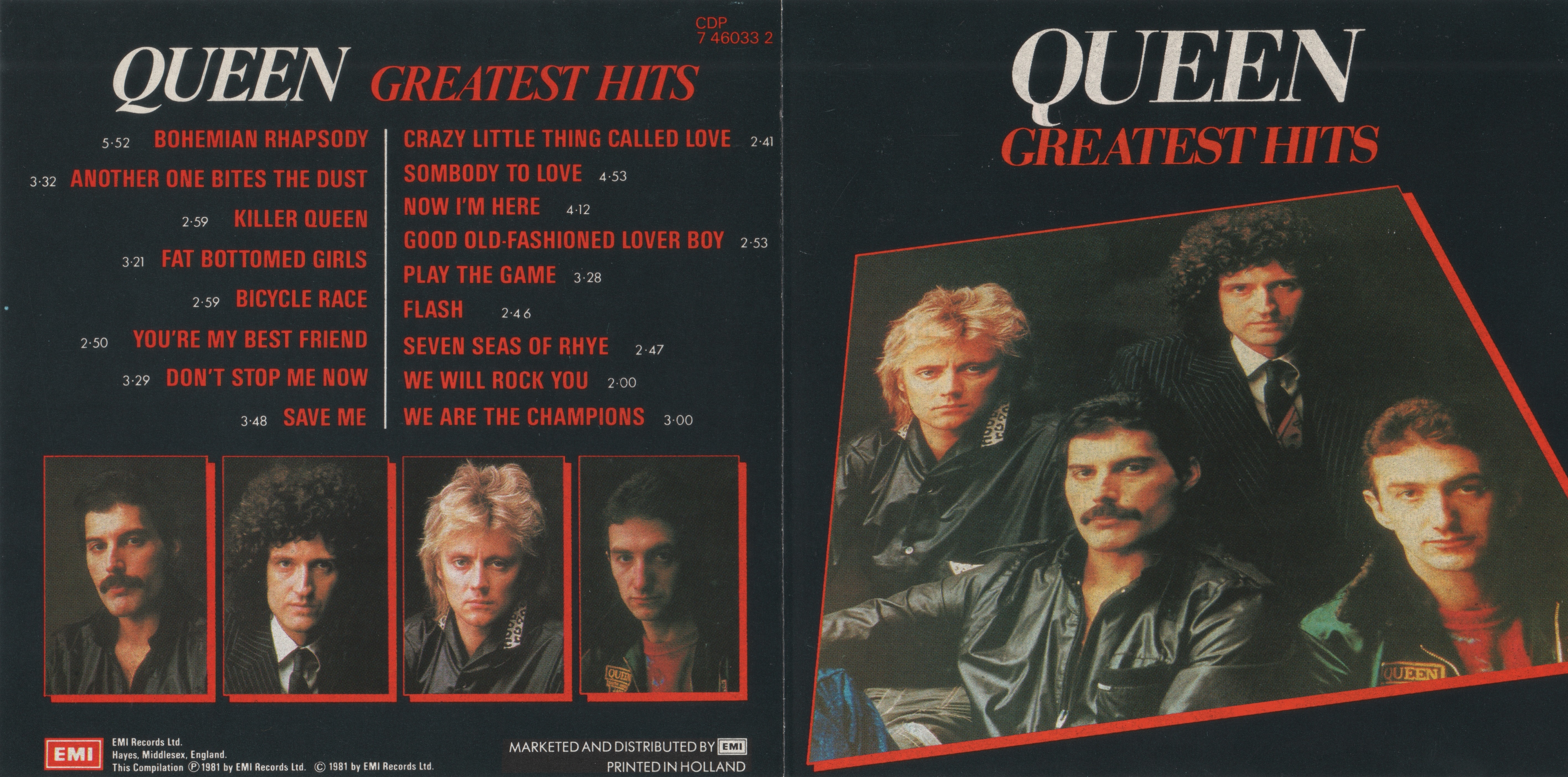 Queen  Greatest Hits booklet3 