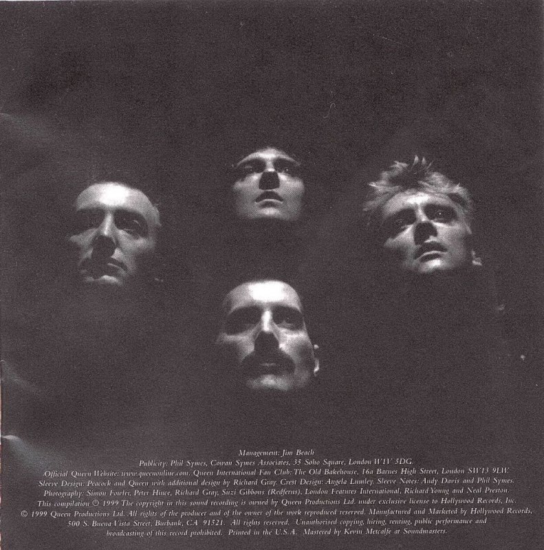 Queen  Greatest Hits III frontinside 