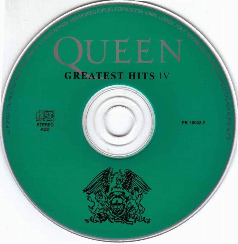 Queen  Greatest Hits IV cd 