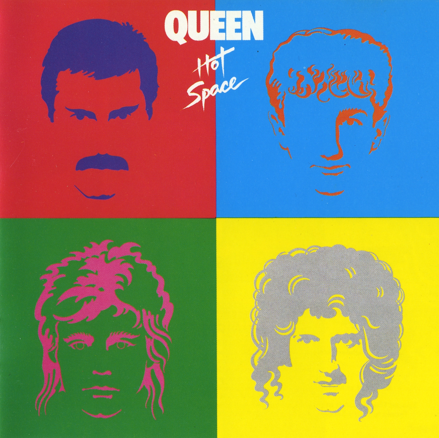 Queen  Hot Space front 