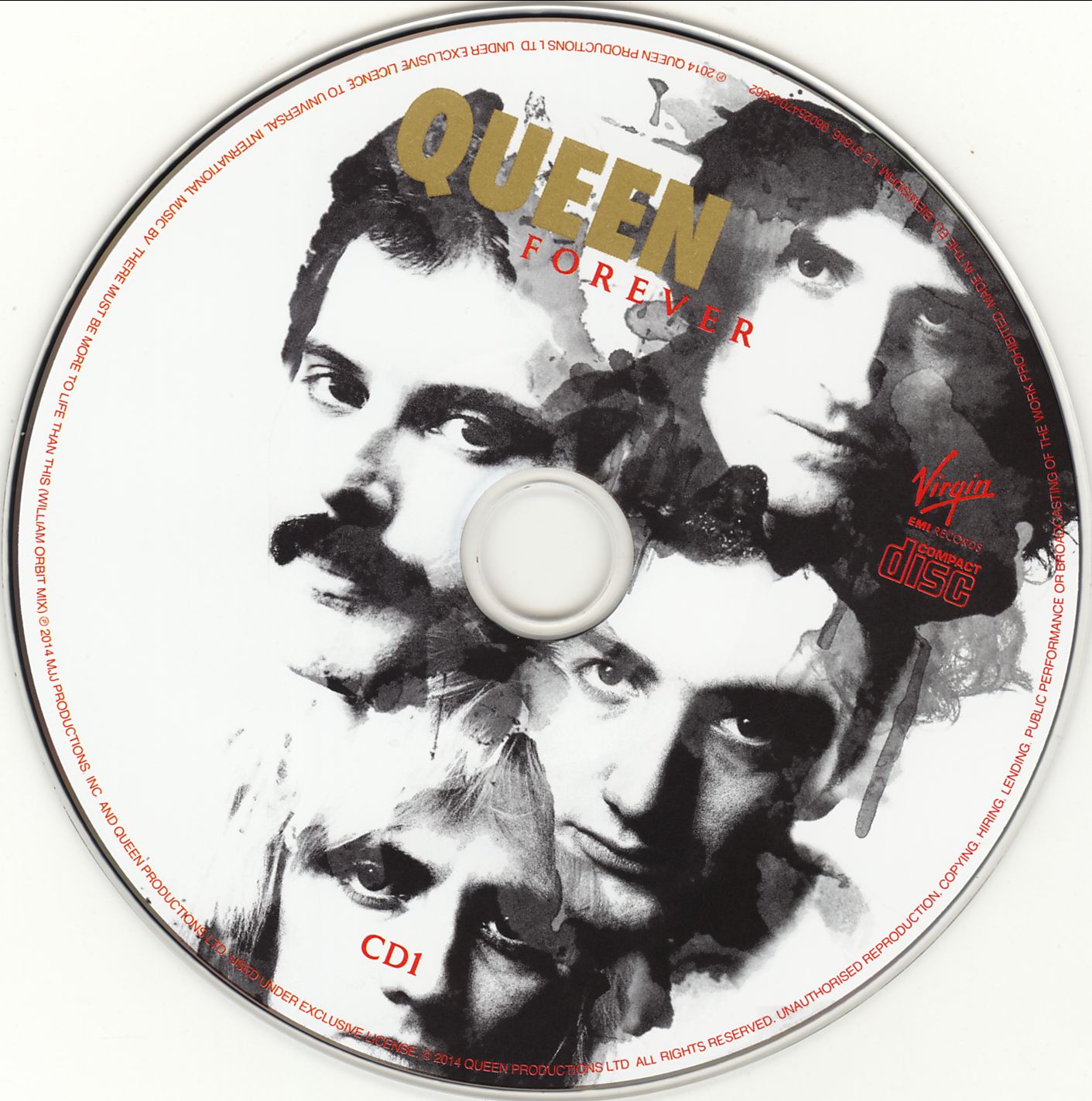 Queen  Queen Forever Deluxe Edition cd1 
