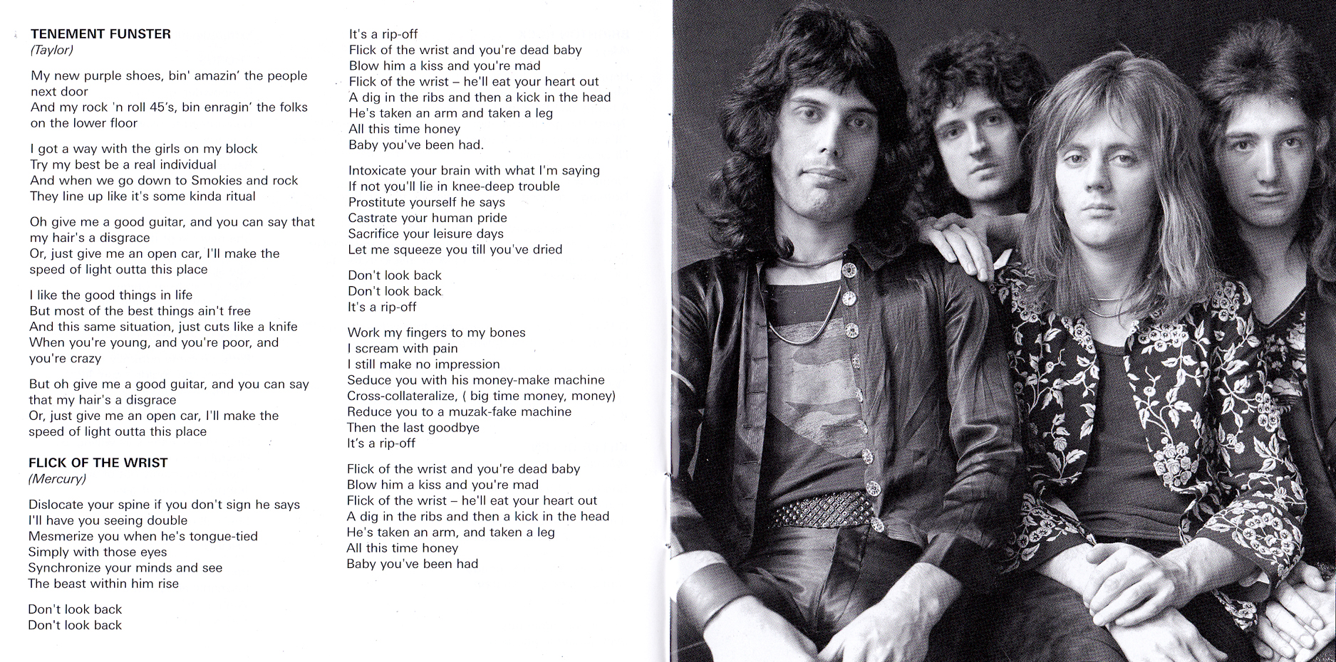 Queen  Sheer Heart Attack Remastered booklet3 