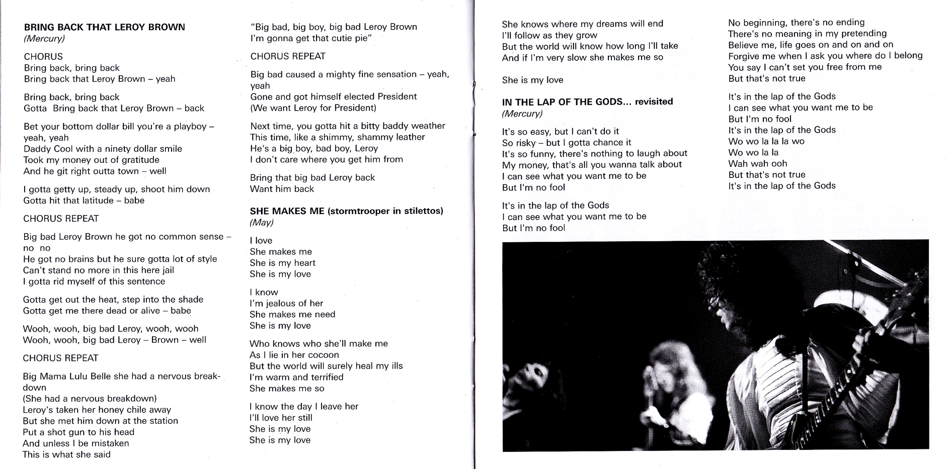 Queen  Sheer Heart Attack Remastered booklet6 