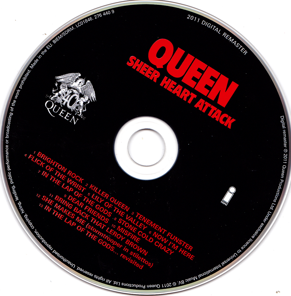 Queen  Sheer Heart Attack Remastered cd1 