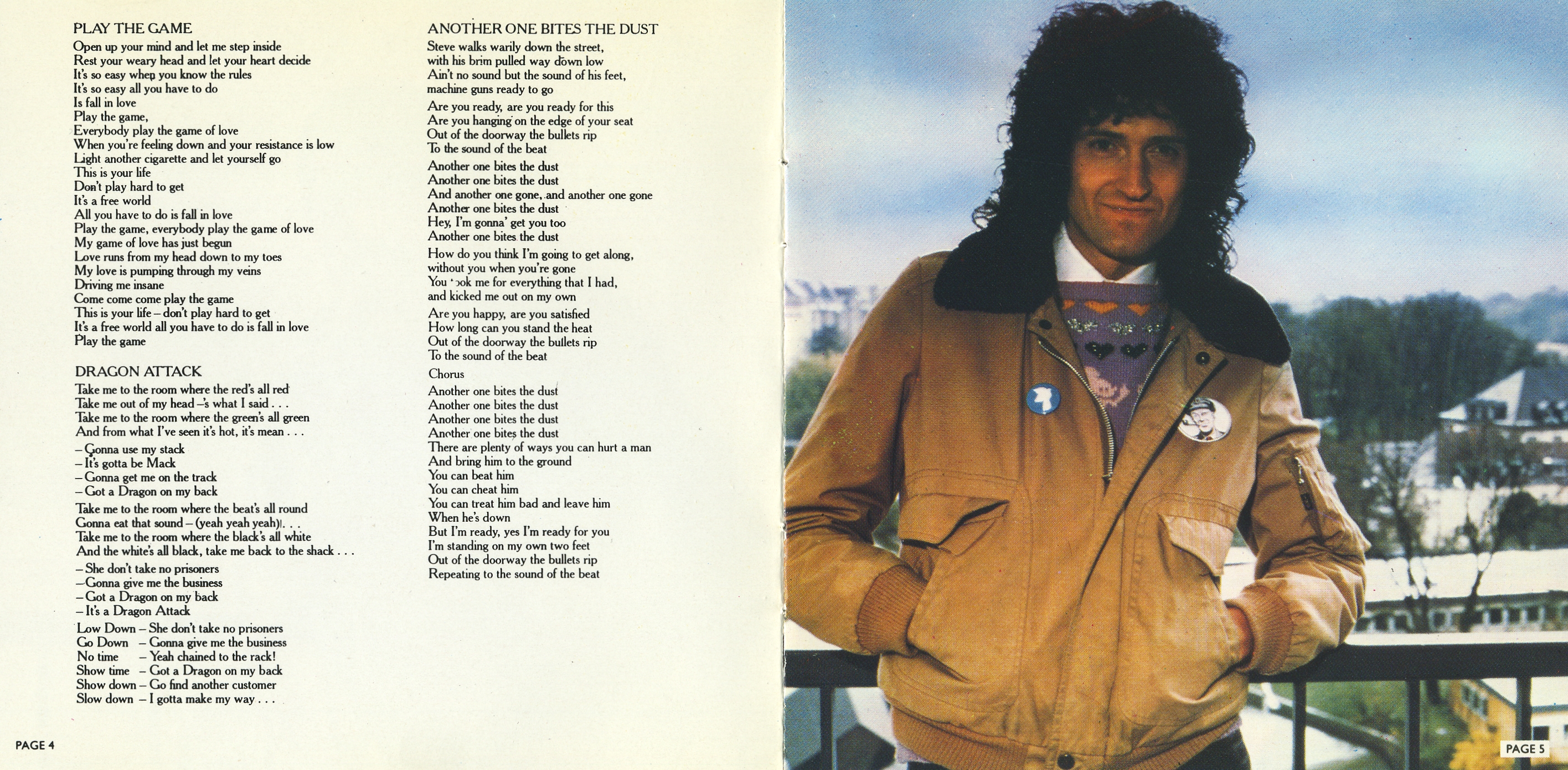 Queen  The Game booklet3 