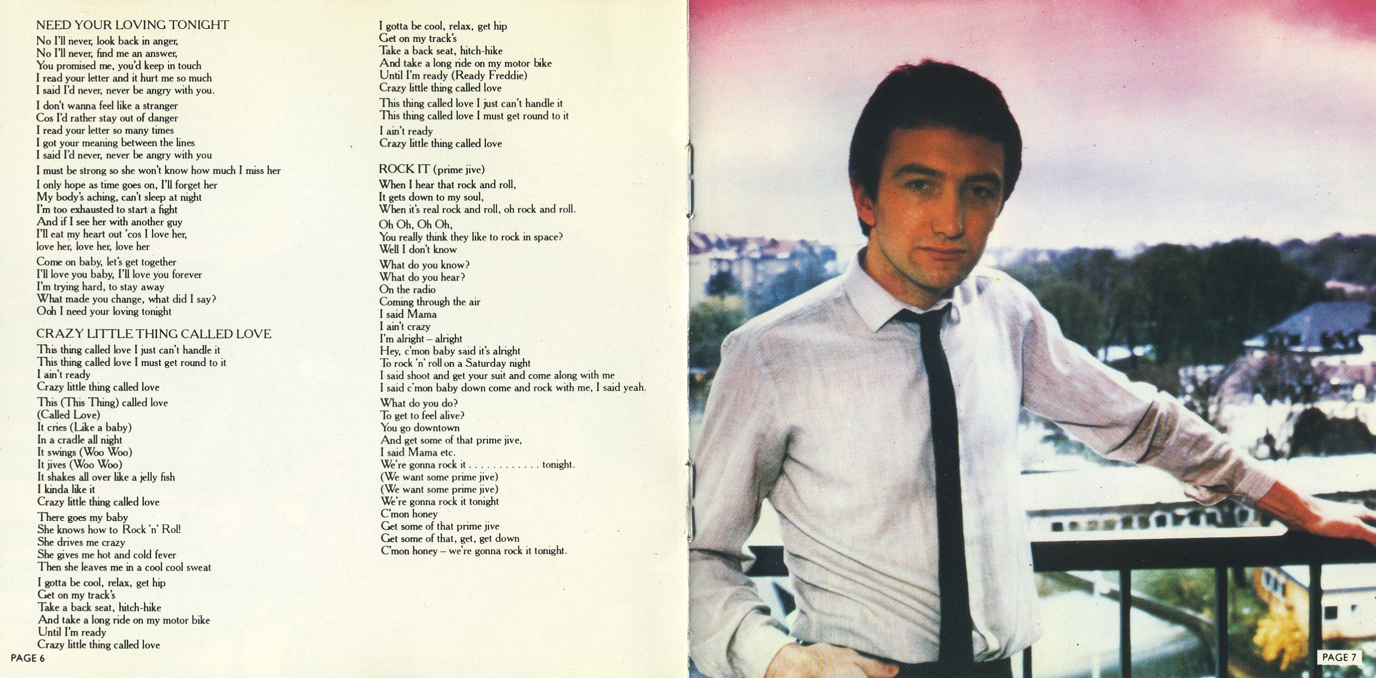 Queen  The Game booklet4 