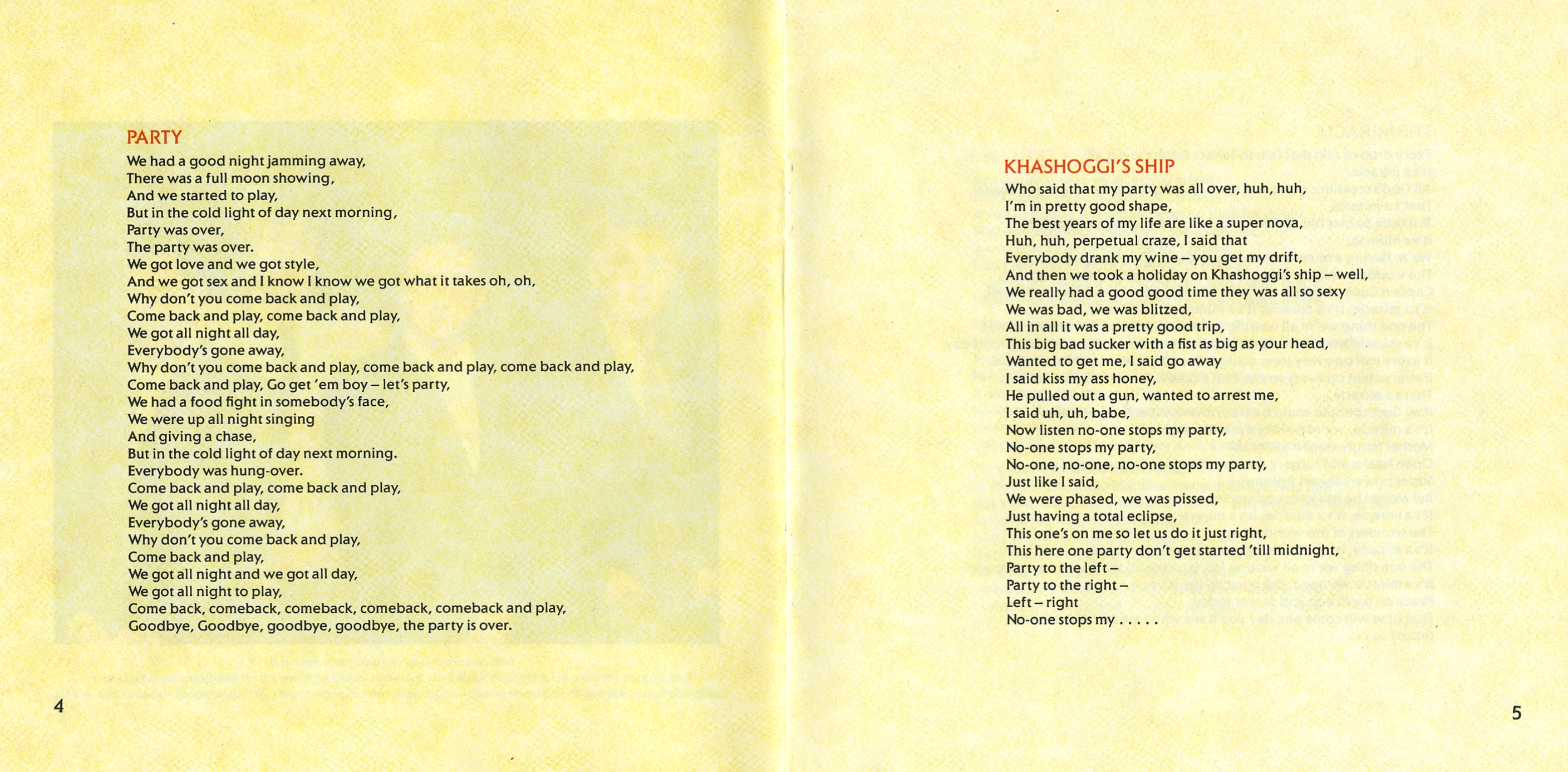 Queen  The Miracle booklet3 