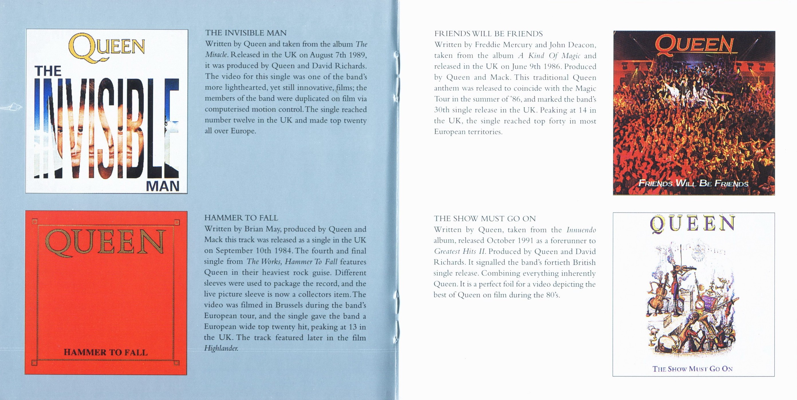 Queen  The Platinum Collection booklet11 