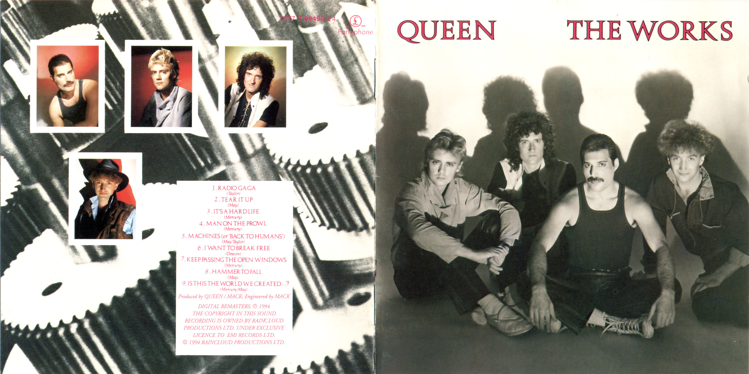 Queen  The Works booklet 