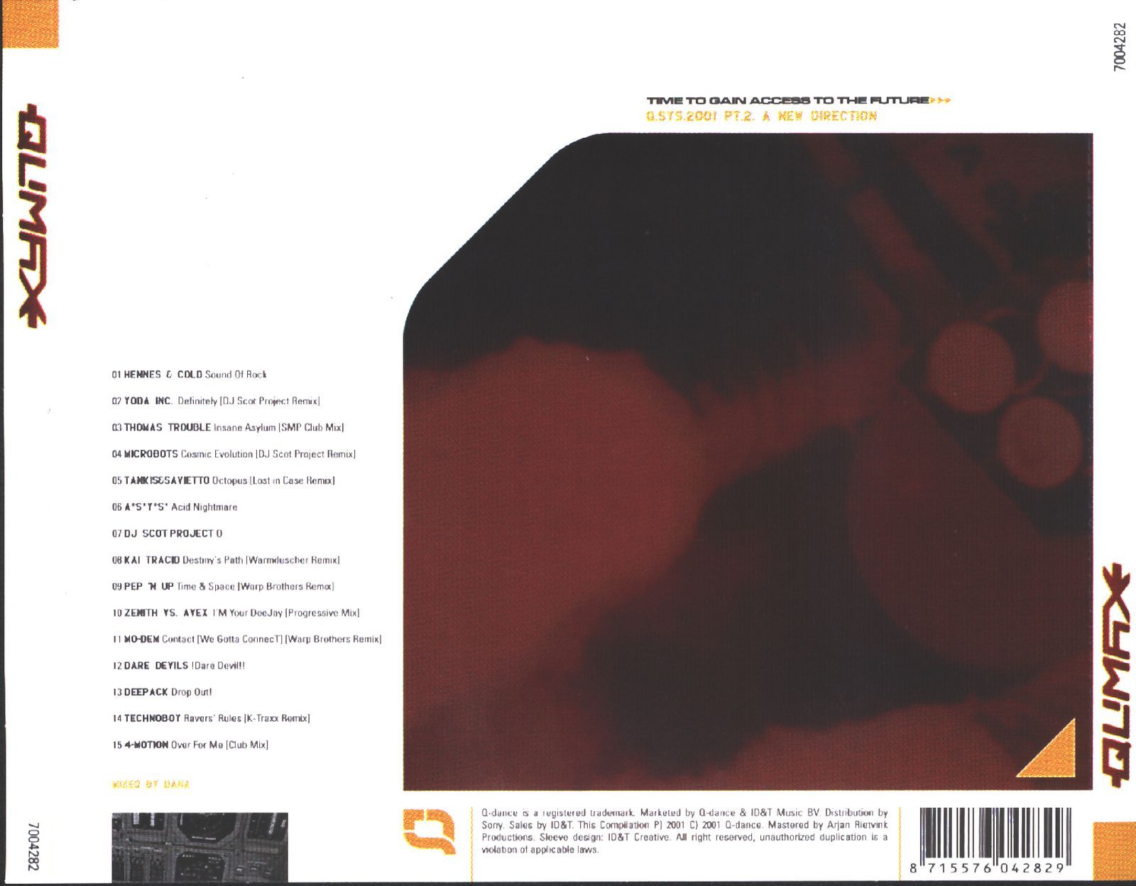 qlimax mixed by dana 4 motion  